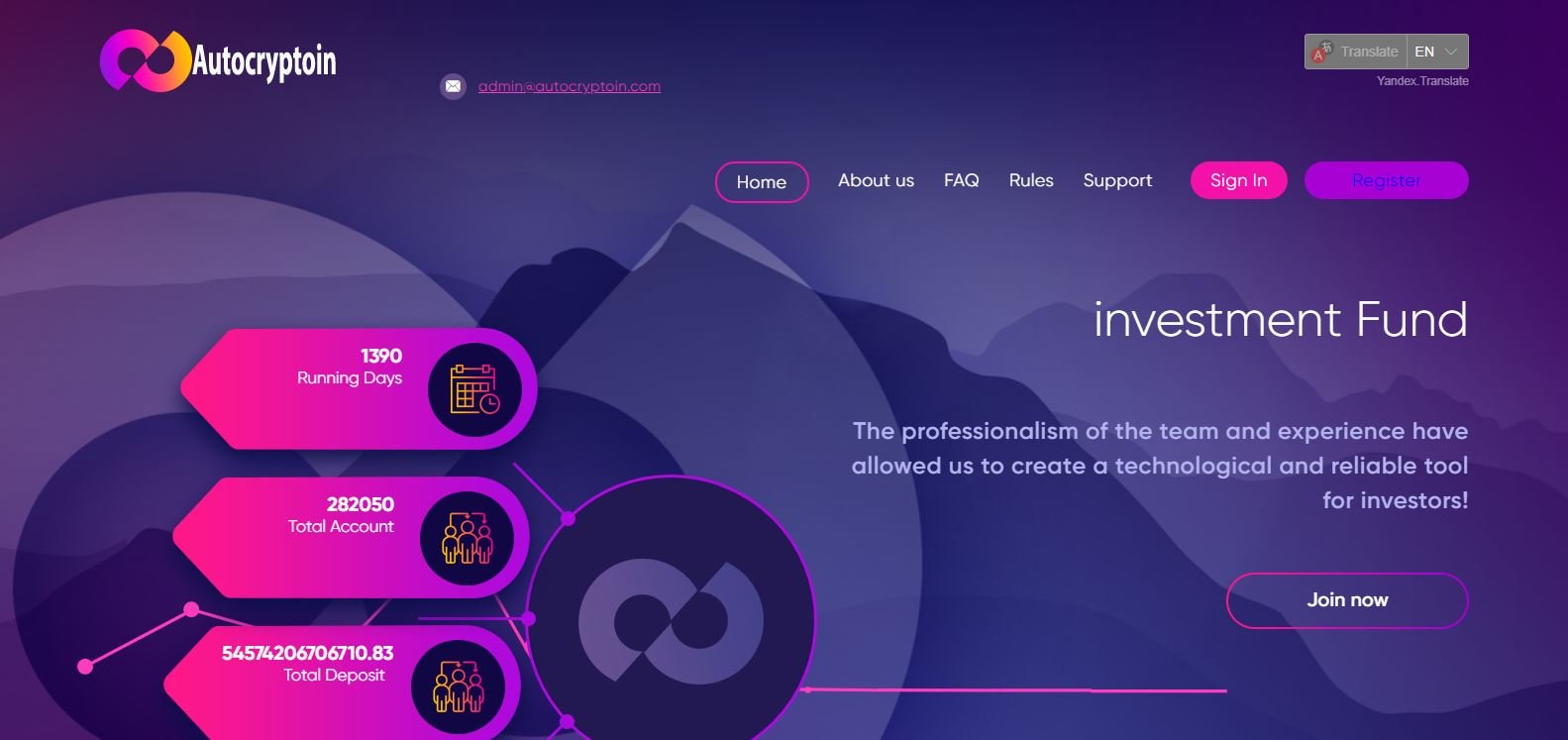 Autocryptoin review