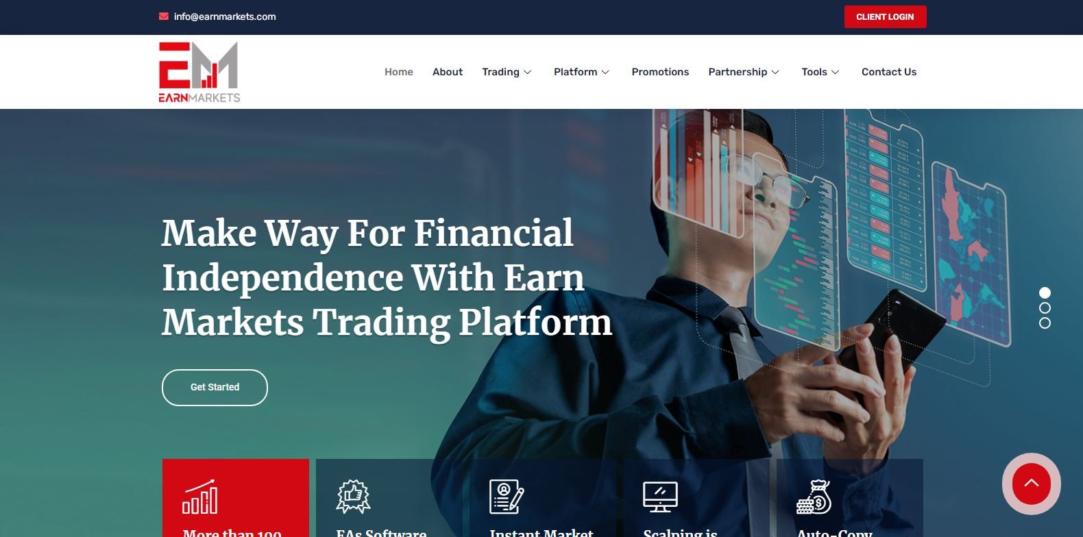 Earn Markets review