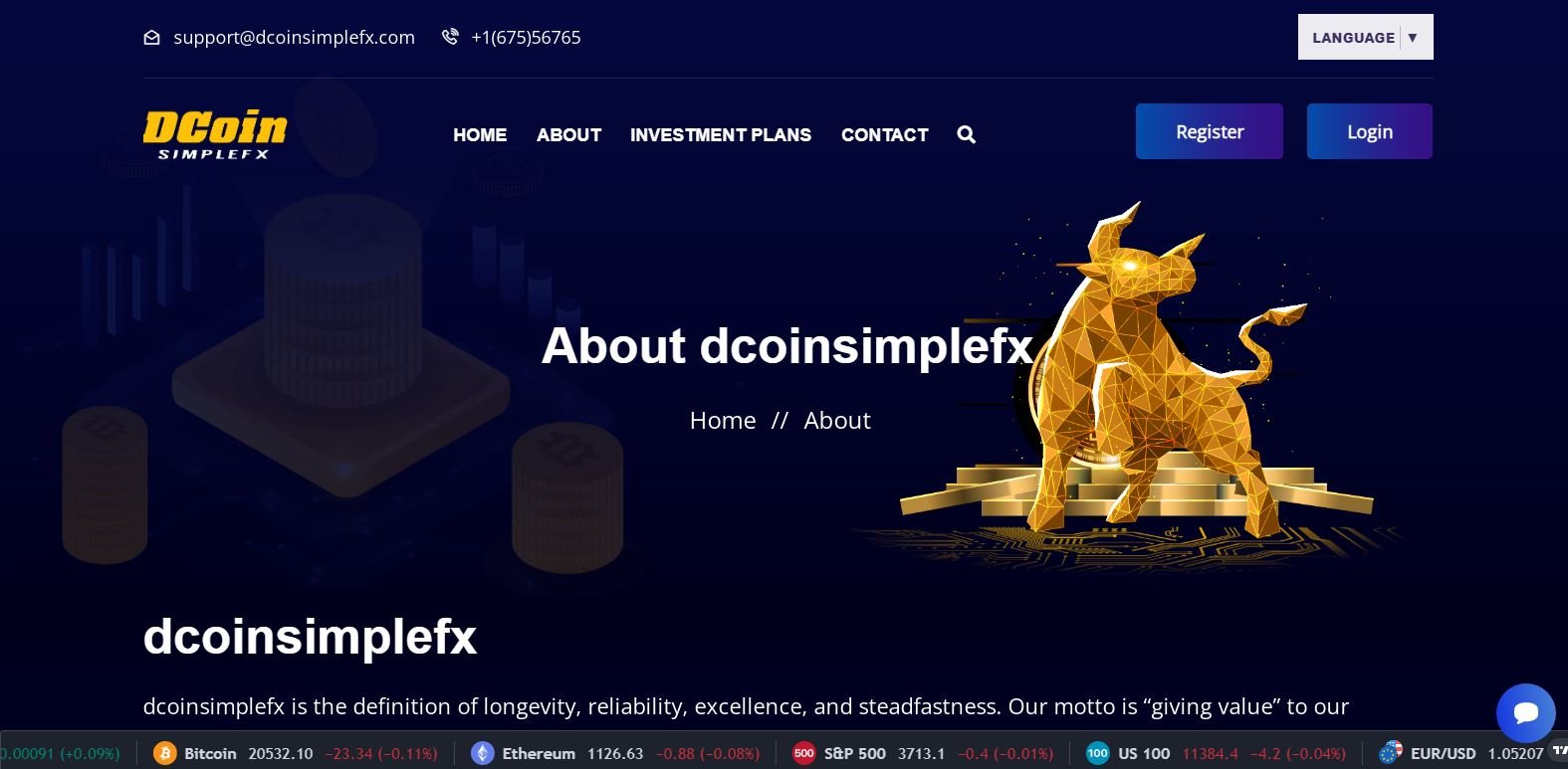 DCoinSimplefx review