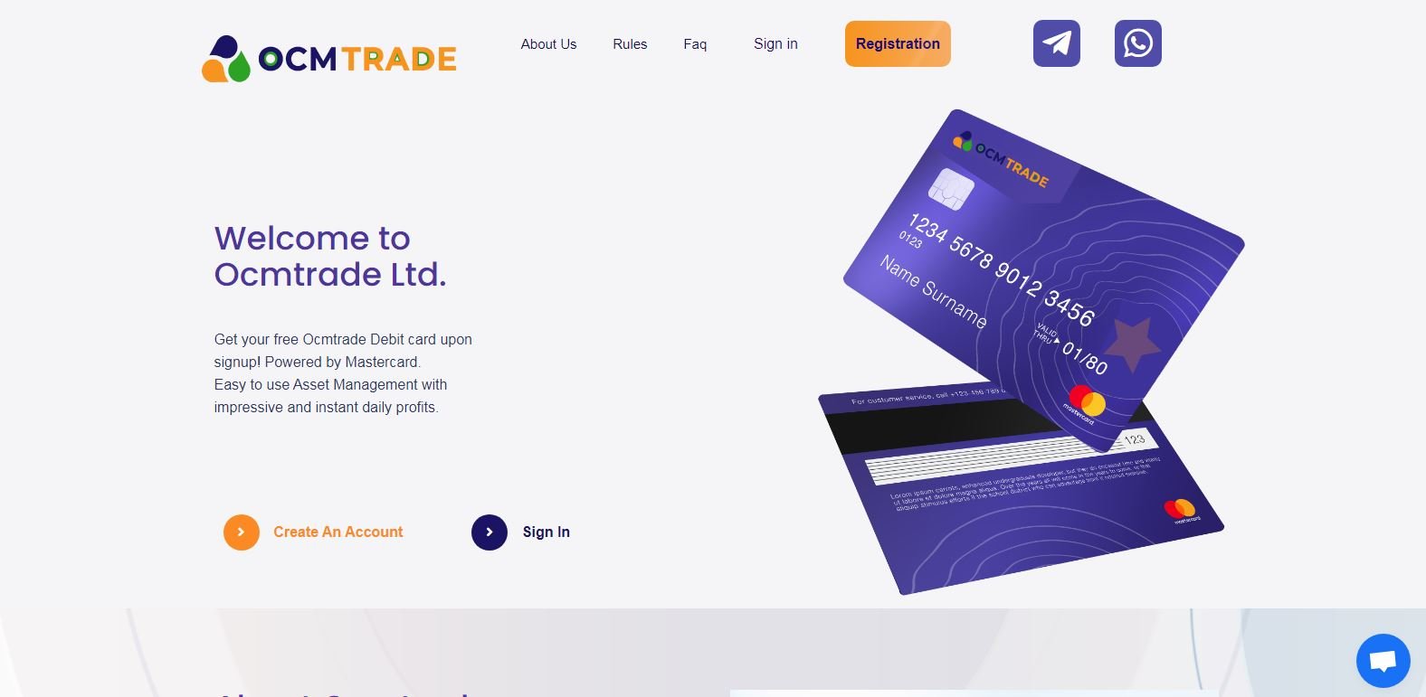 Ocmtrade Review