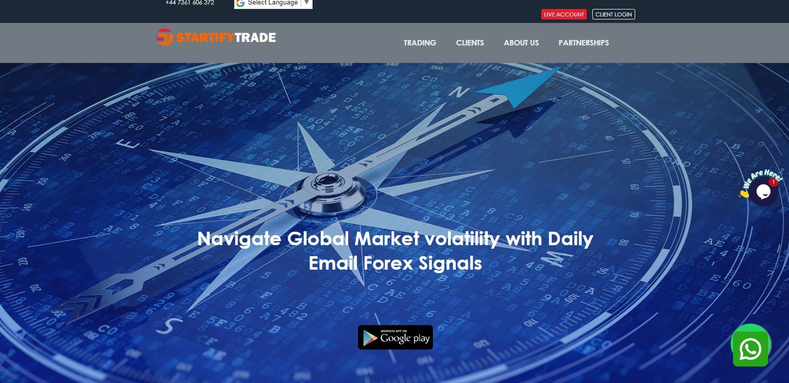 Startify Trade Review